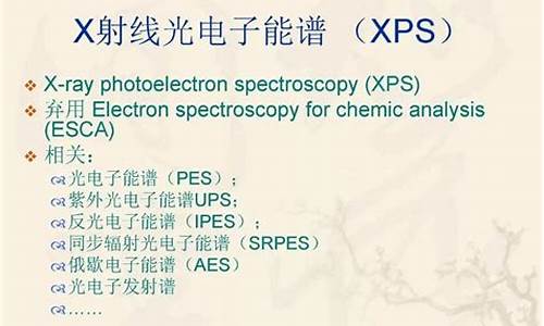 xps检测是什么意思_xps检测方法标准代号