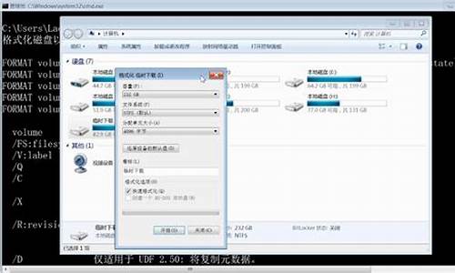 格式化硬盘的命令是什么意思_格式化硬盘的命令是什么